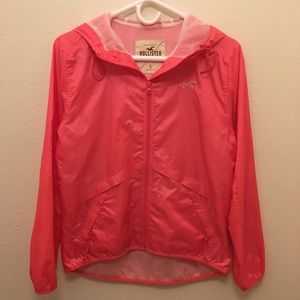 Hot Pink Windbreaker From Hollister